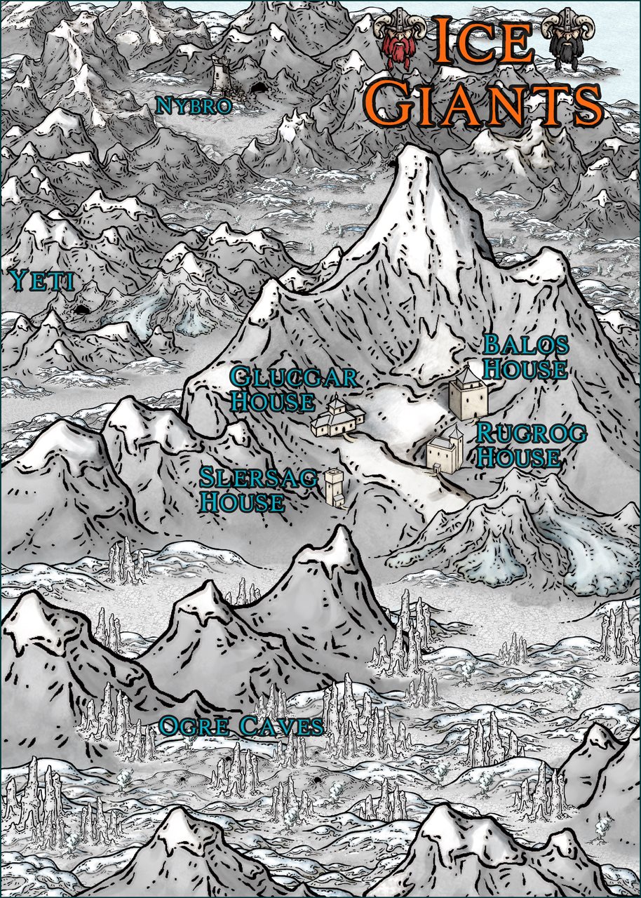 Nibirum Map: ice giants by Ricko Hasche
